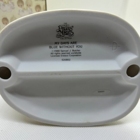 Precious Moments "My days are blue without you" large figurine - Picture 5 of 5